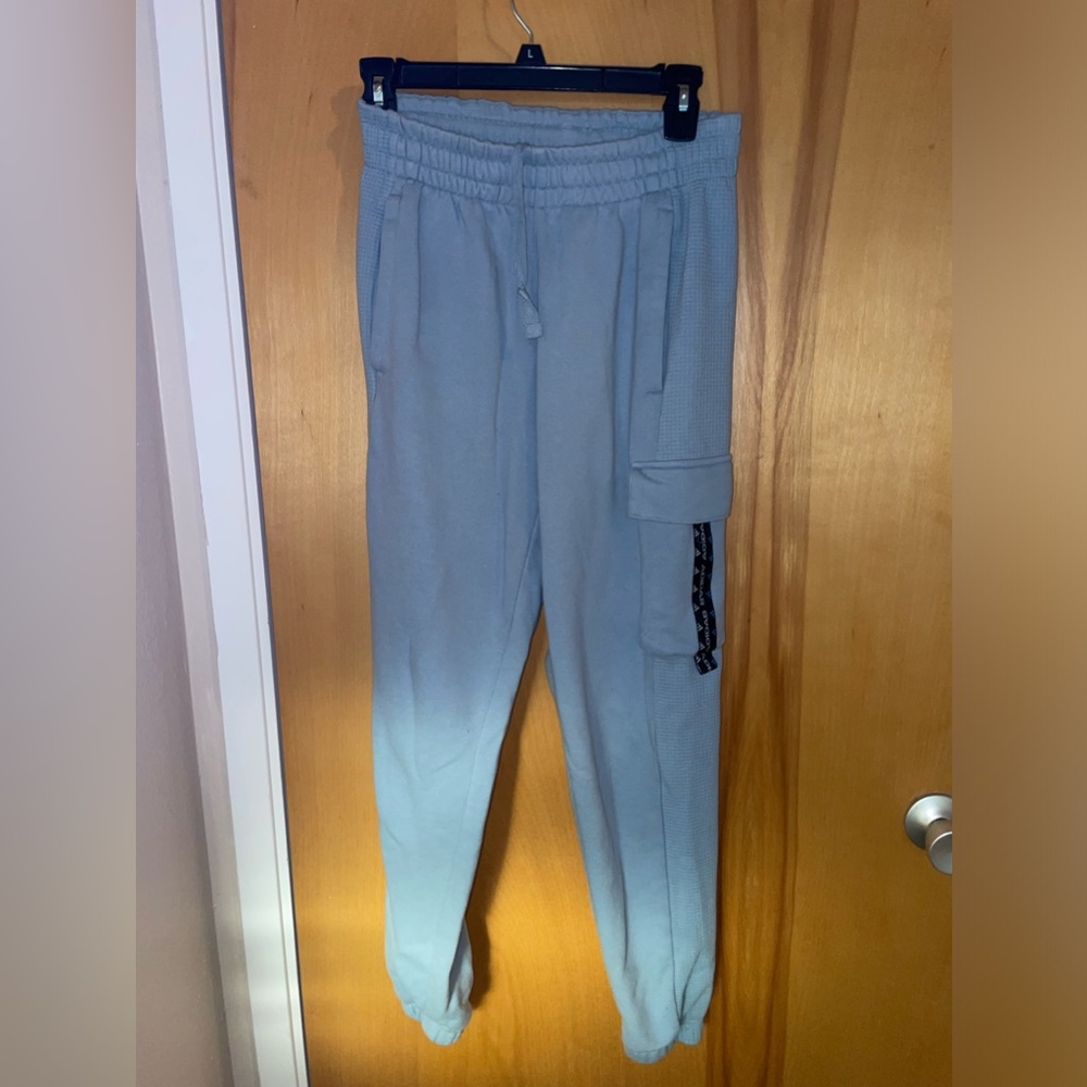Adidas Light Blue Jogger Size S